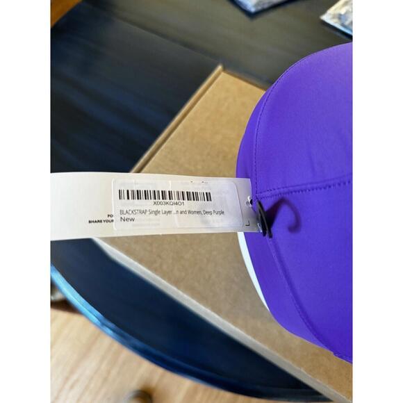 BlackStrap Range Cap Single Layer Performance Beanie & Helmet Liner deep purple - Picture 4 of 5